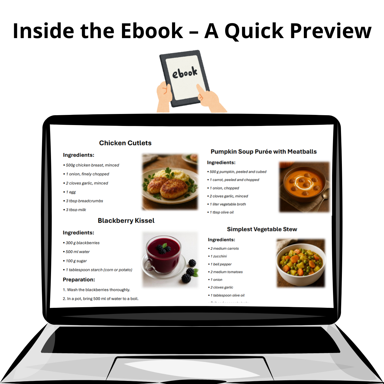 +350 Simple & Healthy Meals – For Kids Ages 1 to 10 | Breakfast, Lunch, Dinner & Snacks